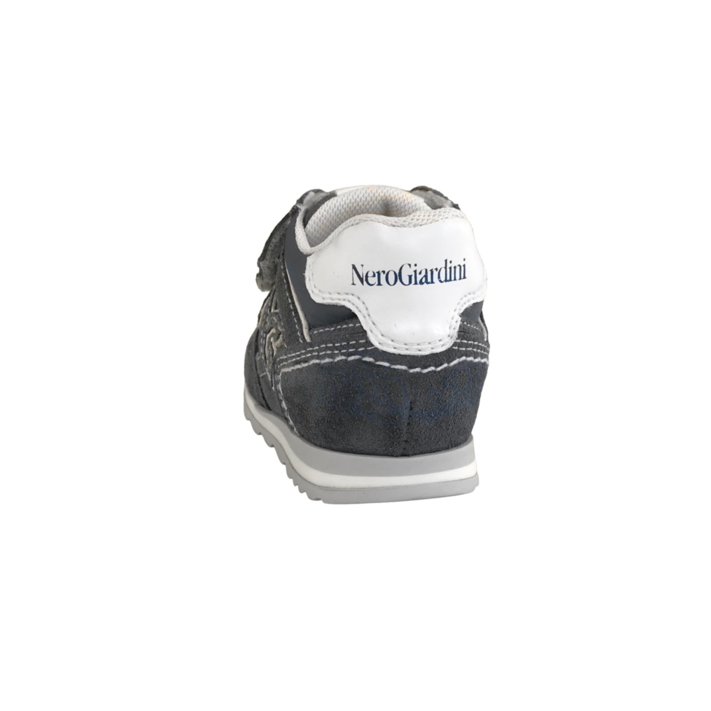 Scarpe Bambino NeroGiardini P623781M Vera Pelle Scamosciata Avio