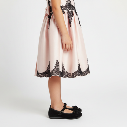 Ballerine con fiocco NeroGiardini A026120F Vera Pelle Scamosciata Nero