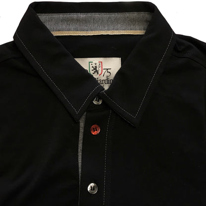 Maglia da Uomo Polo Nero Giardini A471802U - Nero