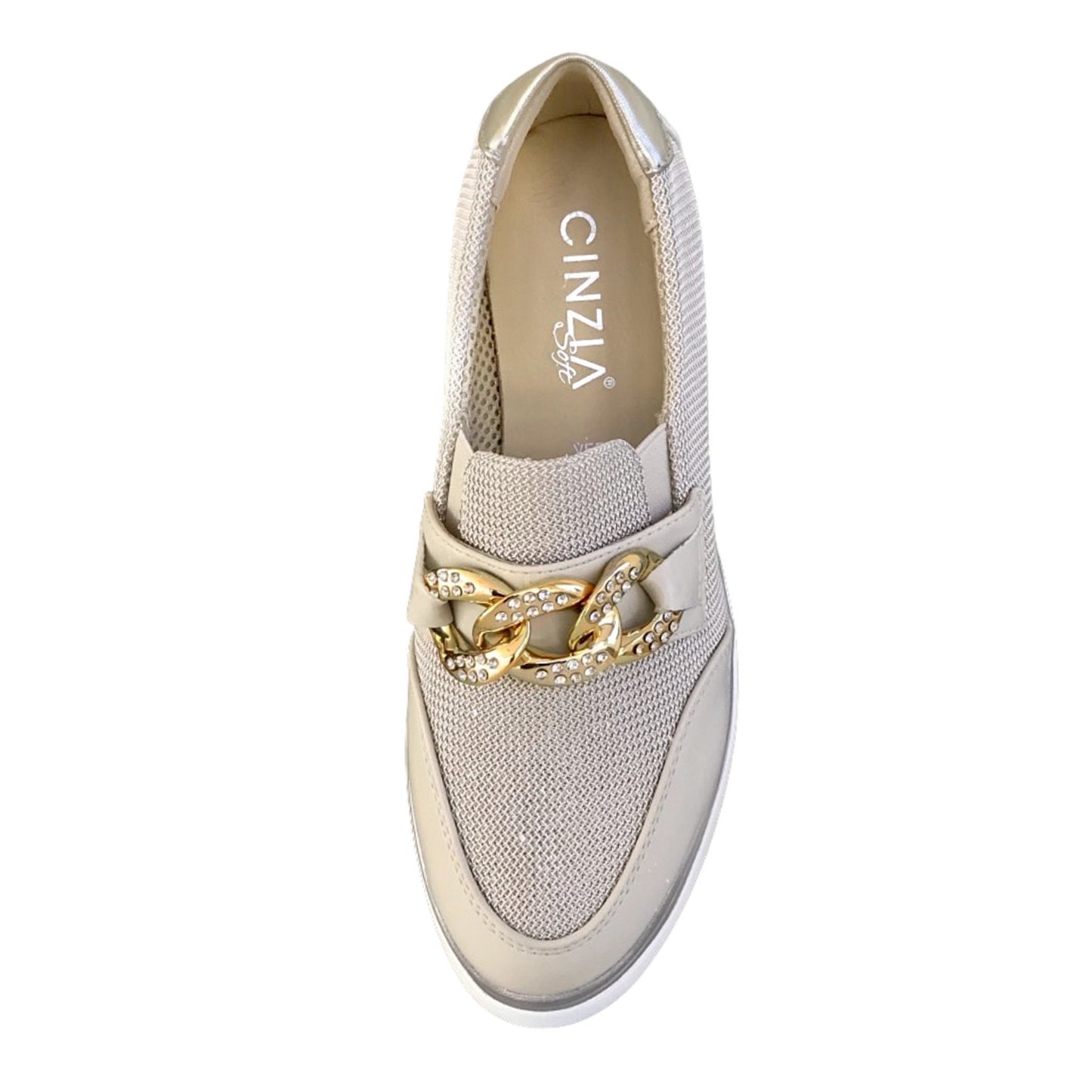 Cinzia Soft Mocassino Donna Beige CI1022