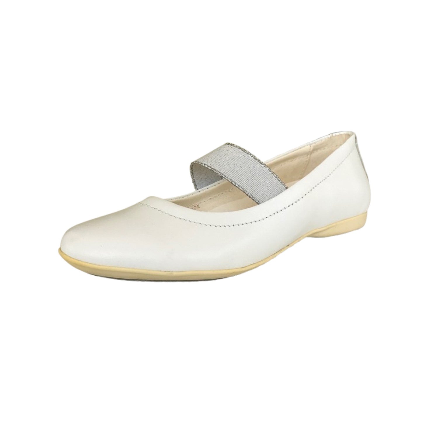 Ballerine con elastico argento Primigi 22478 Bianco Nappa