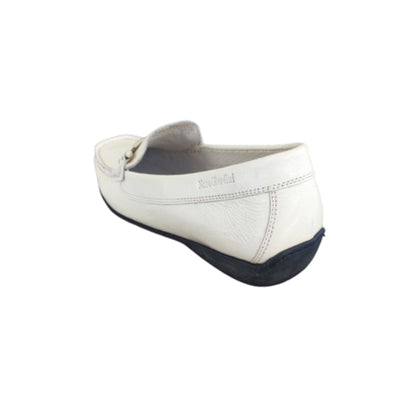 Mocassini Donna NeroGiardini 10002 Naplak Vernice Bianco