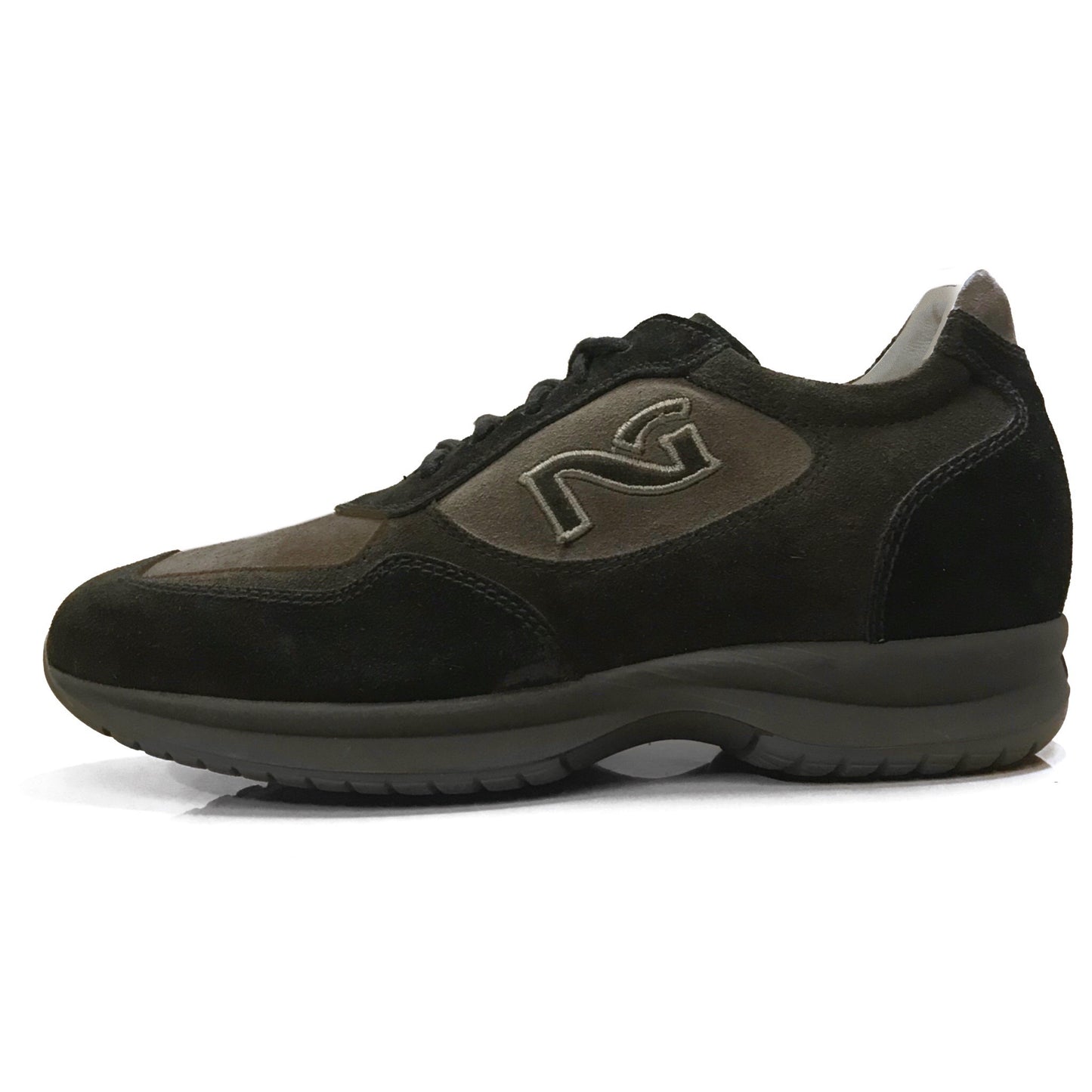 Sneakers Uomo NeroGiardini Nero e Grigio Antracite A100720U - Numero 40