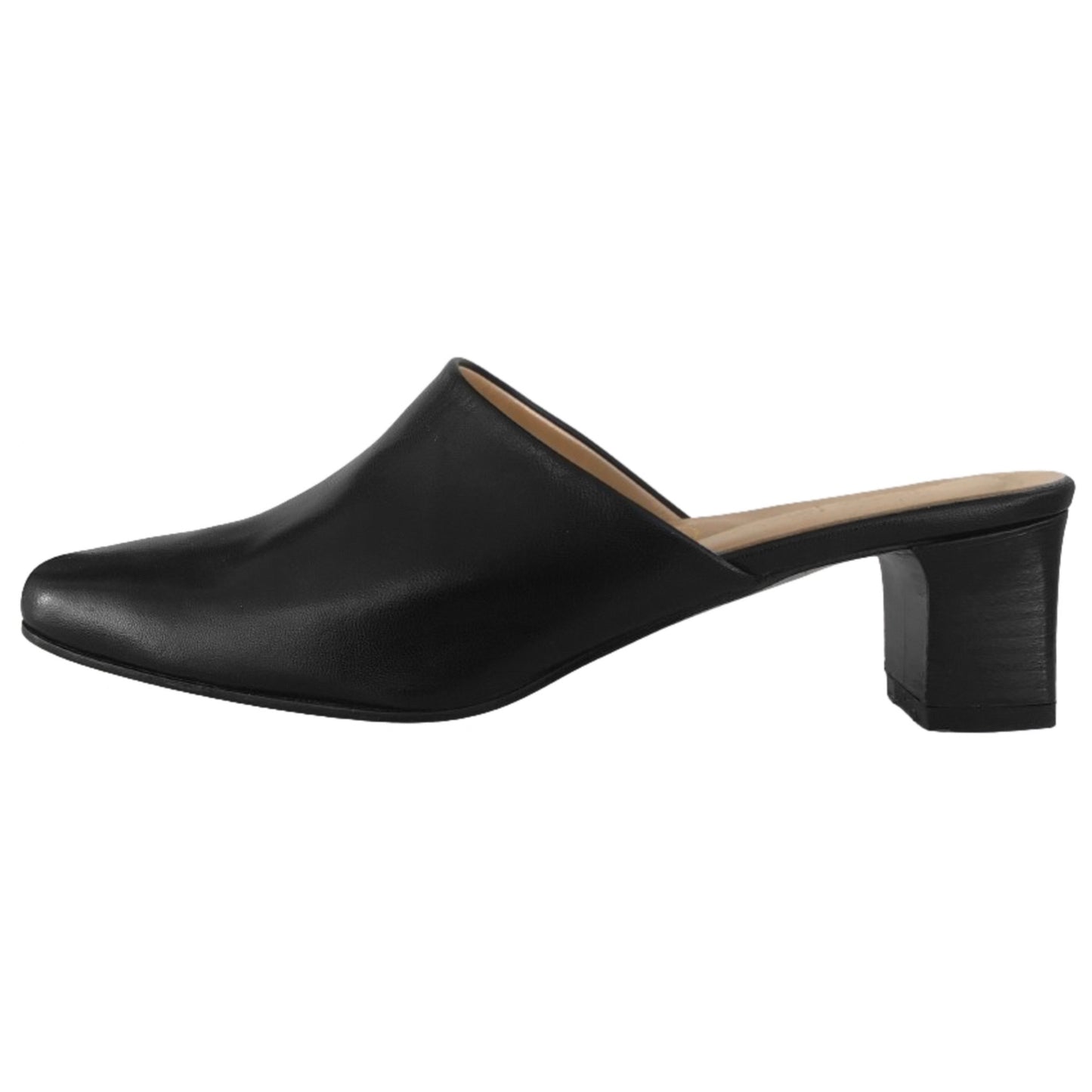 Sabot Donna Merianna 735 Vera Pelle Colore Nero