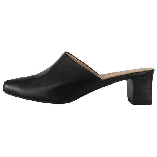 Sabot Donna Merianna 735 Vera Pelle Colore Nero