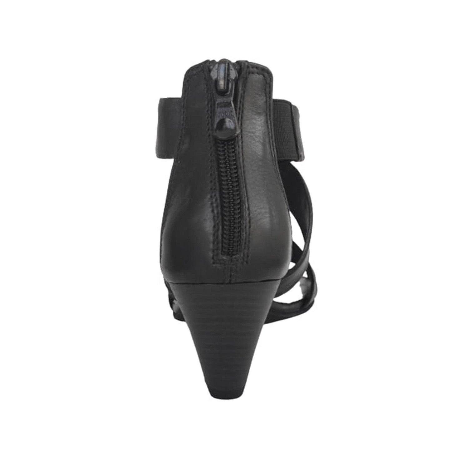 Sandali Donna NeroGiardini P308820D in Nappa Nero Tacco a cono