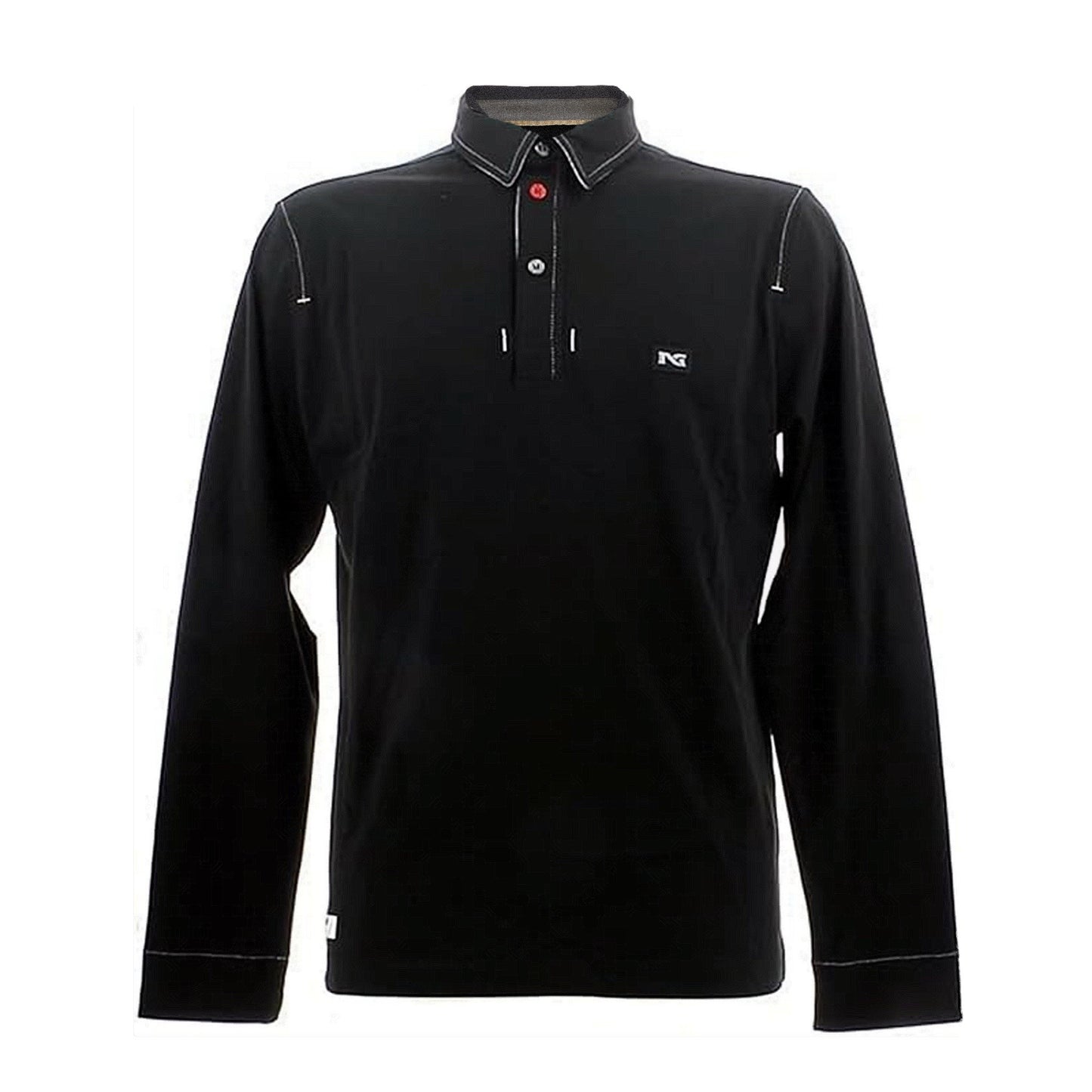 Maglia da Uomo Polo Nero Giardini A471802U - Nero