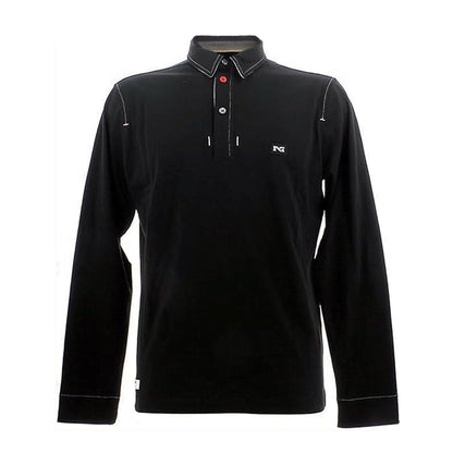 Maglia da Uomo Polo Nero Giardini A471802U - Nero
