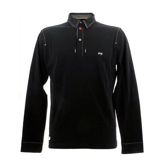 Maglia da Uomo Polo Nero Giardini A471802U - Nero