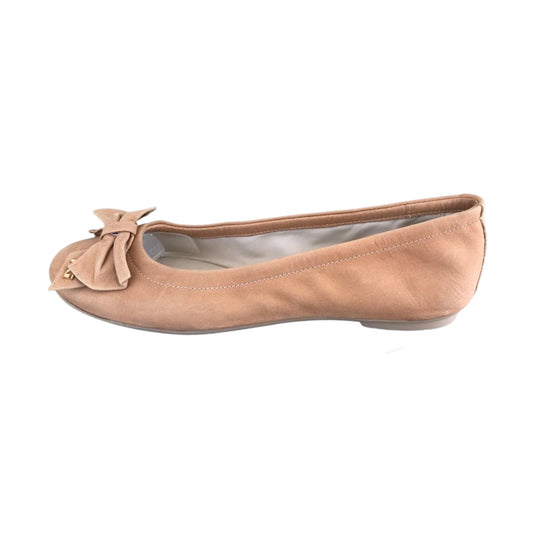 Ballerine Donna NeroGiardini P409831D Nabuk Rosa Nude