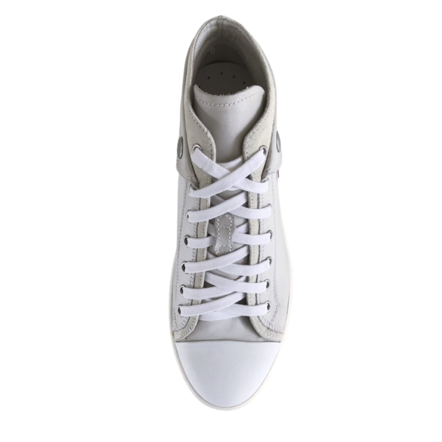 Sneakers Uomo/Donna NeroGiardini P410001D Vera Pelle Bianco ghiaccio - 38 EU