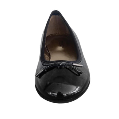 Scarpe Ballerine Donna NeroGiardini A309081D Vera Pelle in Vernice Nero