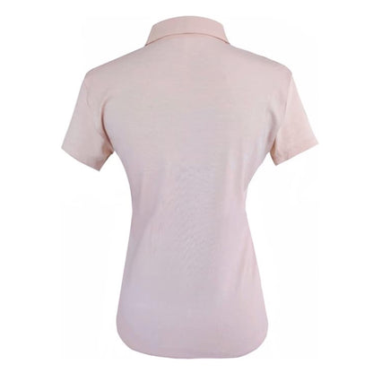 T-shirt Elegante Donna NeroGiardini P561905D in Rosa Cipria