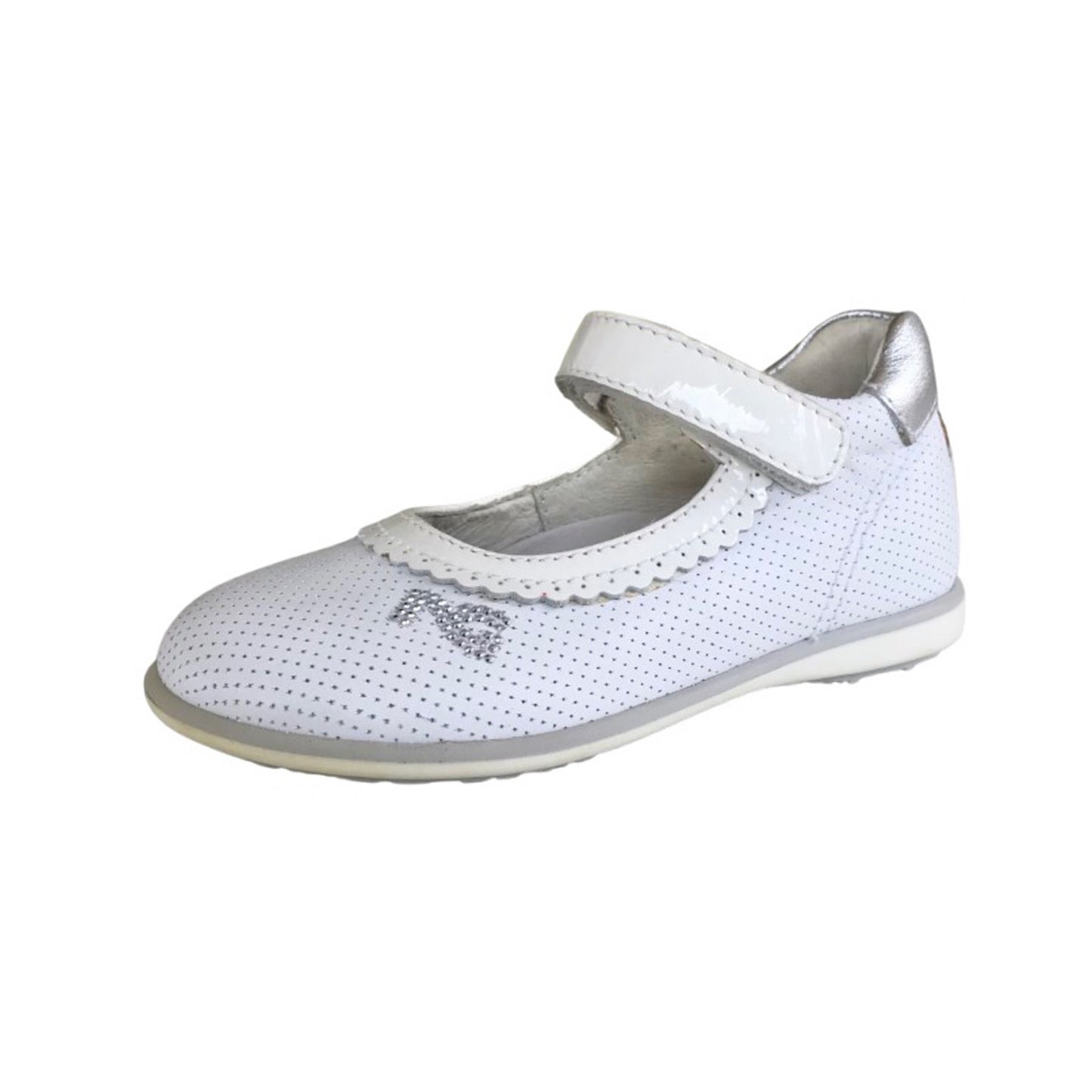 Ballerine Bambina NeroGiardini  P319690F Vera Pelle Bianco - 23 EU