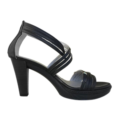 Sandali Donna NeroGiardini P106020D Vera Pelle Nero