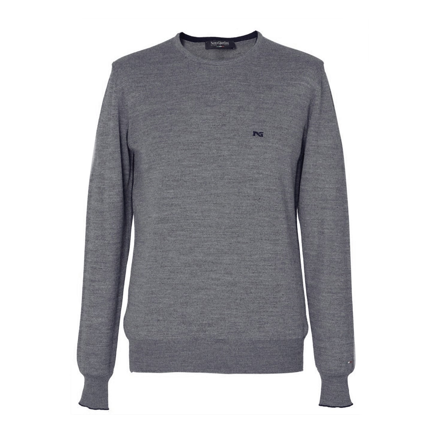Maglia Uomo Girocollo NeroGiardini A370710U - Grigio Tartufo