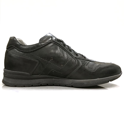 Sneakers Uomo NeroGiardini A302210U Vera Pelle, Grigio scuro - Numero 43