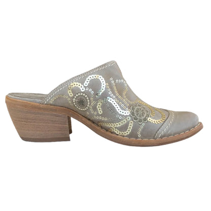 Sabot NeroGiardini Vera Pelle Zanzibar Savana Light
