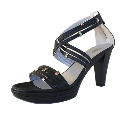 Sandali Donna NeroGiardini P106020D Vera Pelle Nero