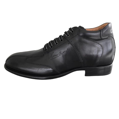 Scarpe Polacchine Eleganti Uomo NeroGiardini A909410 Vera Pelle Nero - 42 EU