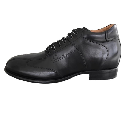Scarpe Polacchine Eleganti Uomo NeroGiardini A909410 Vera Pelle Nero - 42 EU