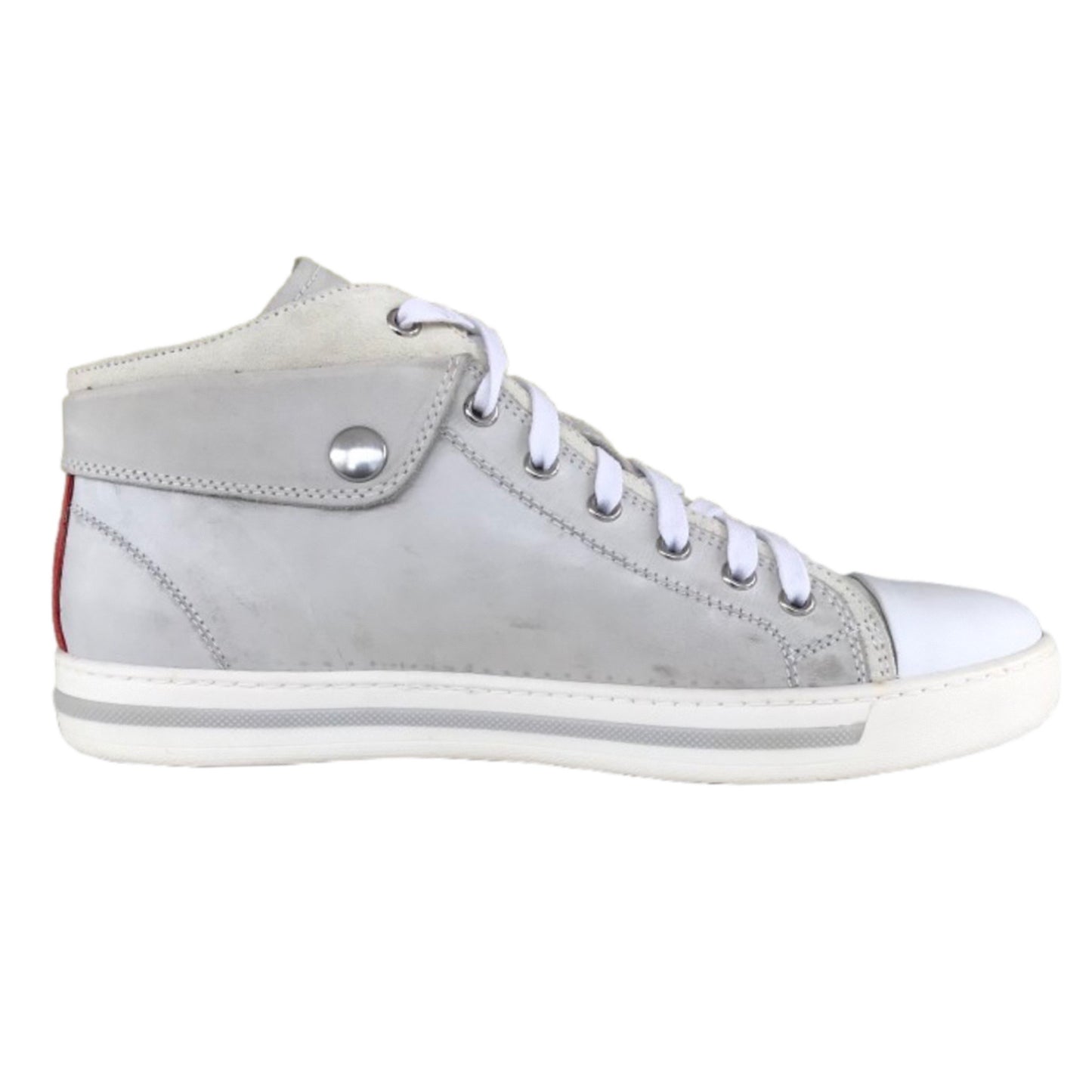 Sneakers Uomo/Donna NeroGiardini P410001D Vera Pelle Bianco ghiaccio - 38 EU