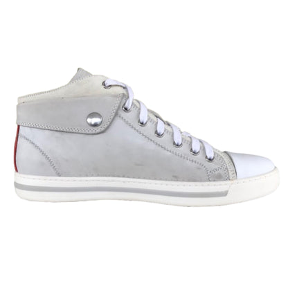 Sneakers Uomo/Donna NeroGiardini P410001D Vera Pelle Bianco ghiaccio - 38 EU