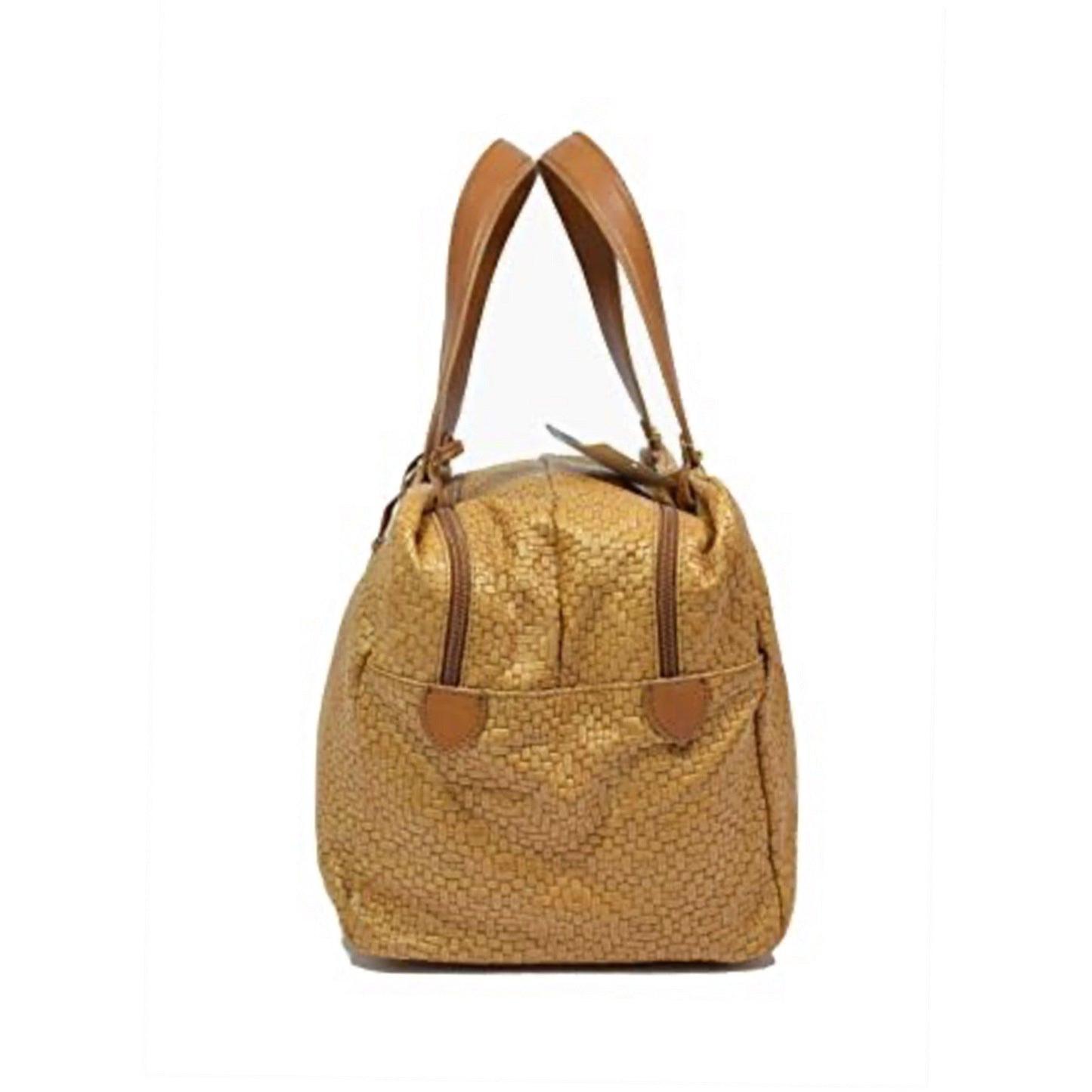 Borsa Donna Nero Giardini P240266D Vera Pelle Marrone Cuoio