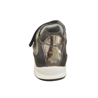 Sneakers Uomo con strappo NeroGiardini 07668 Naplak Nero riporti specchiati - 42 EU