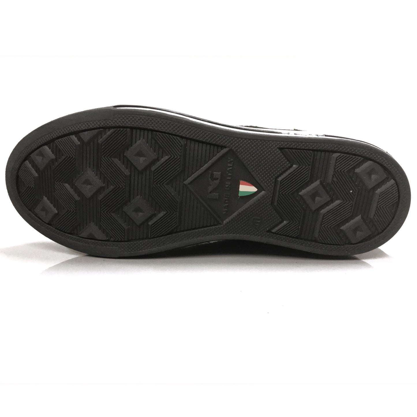 Sneakers stringate Uomo NeroGiardini A503660U Vera Pelle Scamosciata, con zip e lacci, Nero e asfalto, fondo effetto sporco - Numero 40