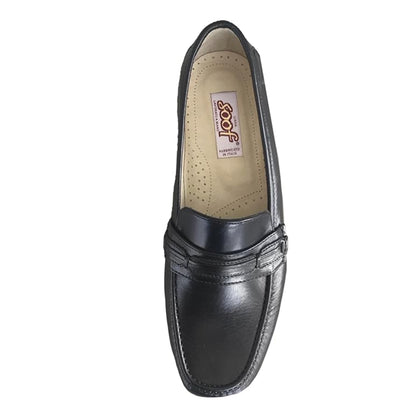 Mocassini Uomo Balducci 6928 Vera Pelle Nappa Nero - 41 EU
