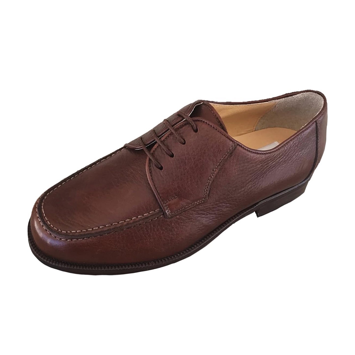 Scarpe Classiche Uomo Colletti 631 Vera Pelle Marrone - 40 EU