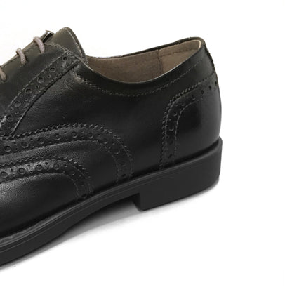 Scarpe Inglesine Oxford Uomo NeroGiardini  A503590U in Vera Pelle - Colore Nero