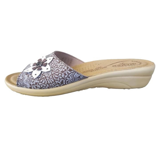 Ciabatte Donna Fly Flot T4042 fascia con fiore