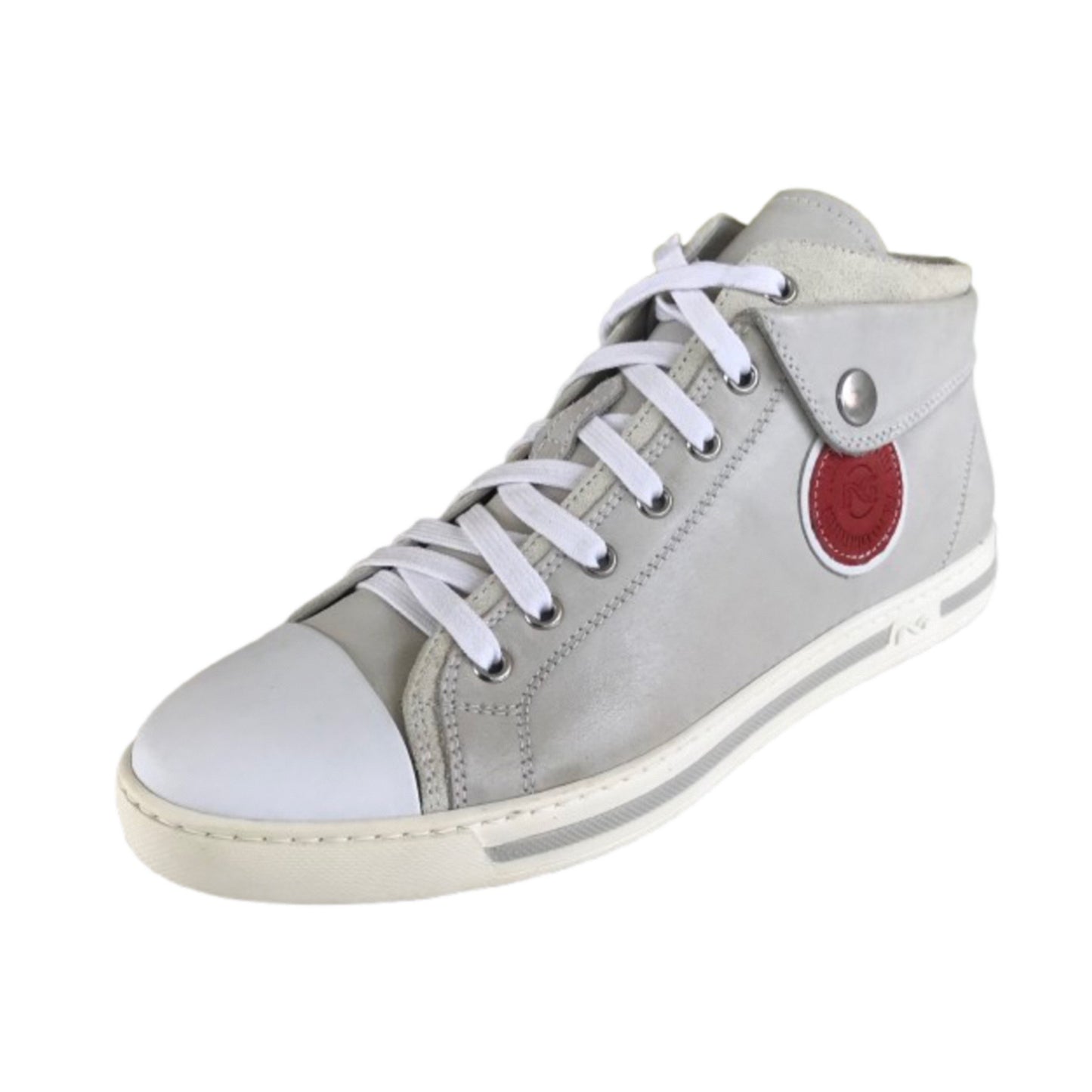 Sneakers Uomo/Donna NeroGiardini P410001D Vera Pelle Bianco ghiaccio - 38 EU