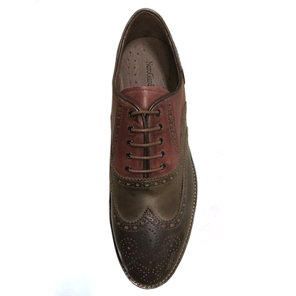 Scarpe Oxford stile inglese Uomo NeroGiardini A604400U Vera Pelle, Marrone Caffè Bordeaux