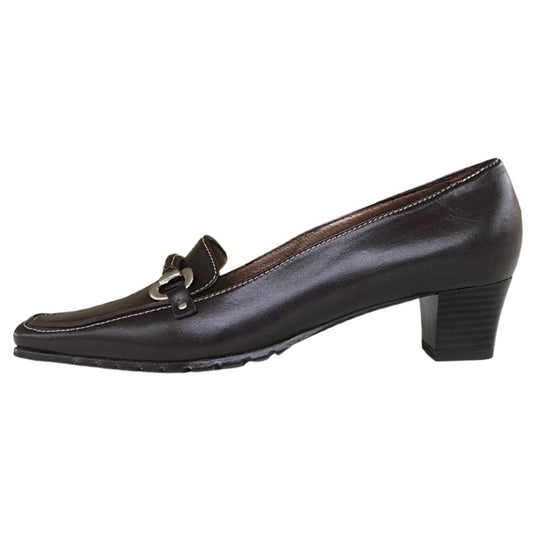 Mocassini Donna Comfort 1087 Vera Pelle Testa di Moro
