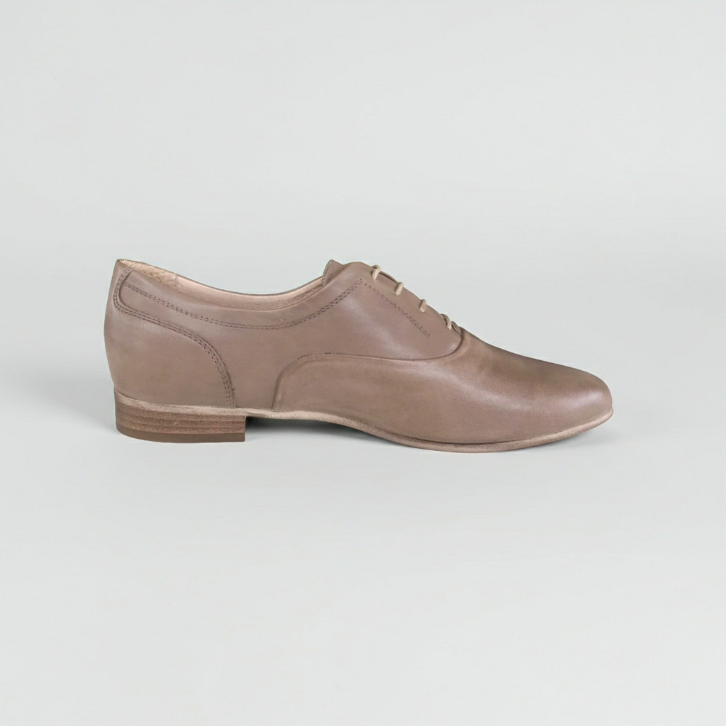 Scarpe Inglesine Donna NeroGiardini P410160D Scarpe basse Vera Pelle