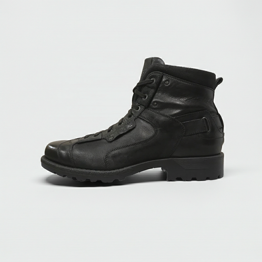 Scarponi Invernali Uomo NeroGiardini A000232U Vera Pelle, Nero - Numero 43