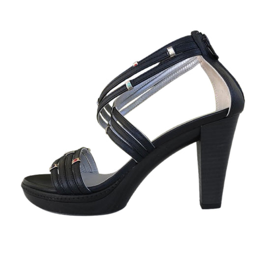 Sandali Donna NeroGiardini P106020D Vera Pelle Nero