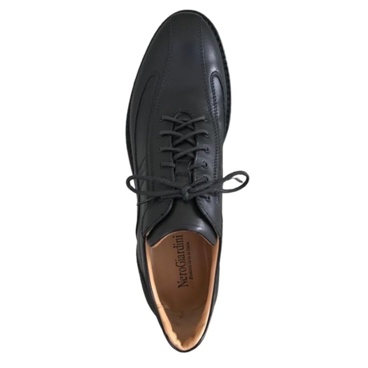 Scarpe Eleganti Uomo NeroGiardini 09260 Vera Pelle Nero Fondo Cuoio antiscivolo