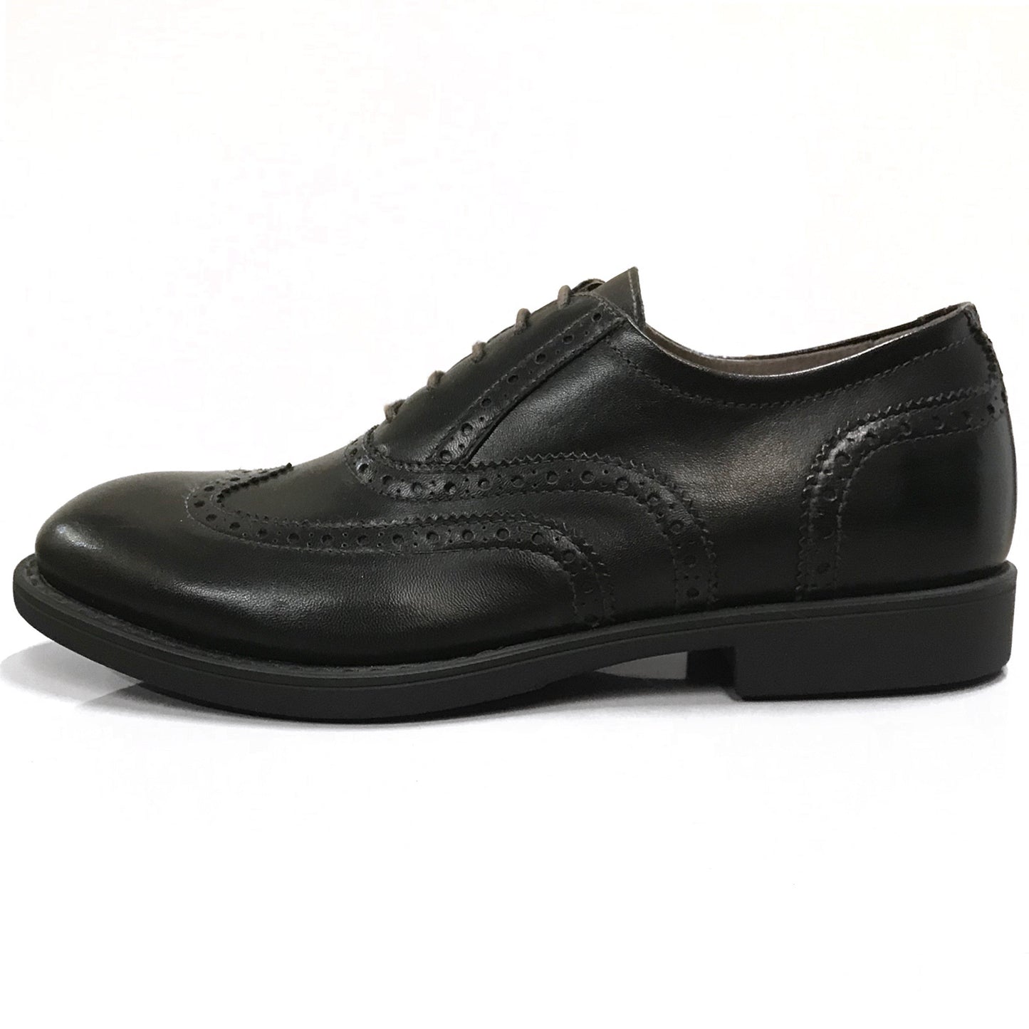 Scarpe Inglesine Oxford Uomo NeroGiardini  A503590U in Vera Pelle - Colore Nero