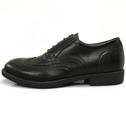 Scarpe Inglesine Oxford Uomo NeroGiardini  A503590U in Vera Pelle - Colore Nero