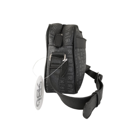 Borsa Monogram Renato Balestra con tracolla regolabile Nero