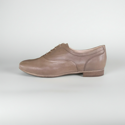 Scarpe Inglesine Donna NeroGiardini P410160D Scarpe basse Vera Pelle