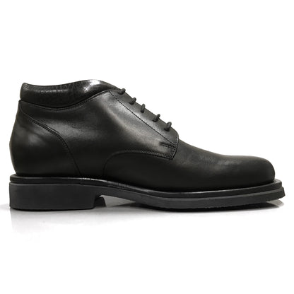 Scarpe classiche Uomo Boomerang 9720 in Vera Pelle Nero - Stringate con Lacci Eleganti