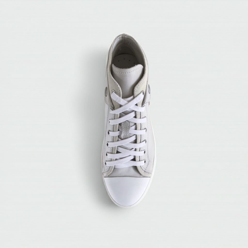 Sneakers Uomo/Donna NeroGiardini P410001D Vera Pelle Bianco ghiaccio - 38 EU