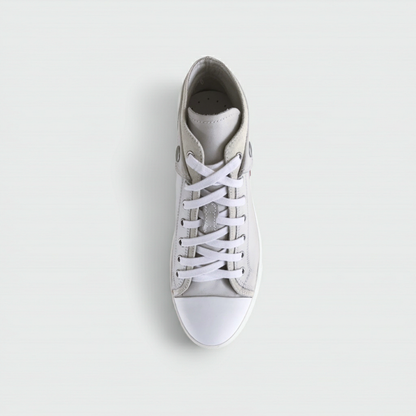Sneakers Uomo/Donna NeroGiardini P410001D Vera Pelle Bianco ghiaccio - 38 EU