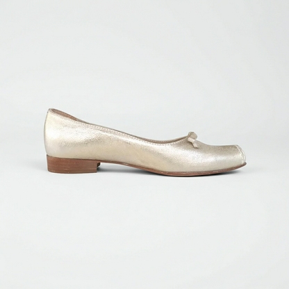 Ballerine Donna NeroGiardini 860 Vera Pelle Platino