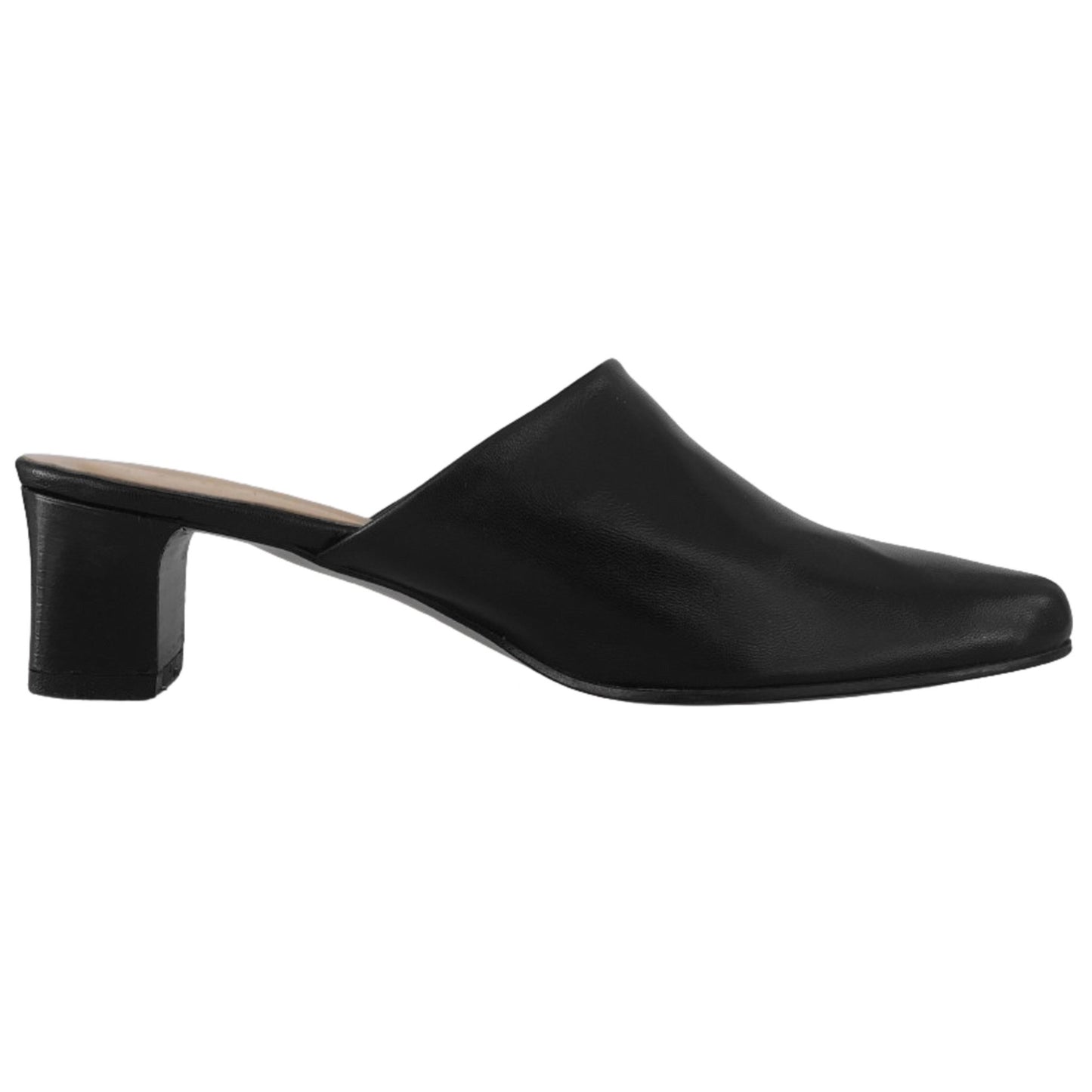 Sabot Donna Merianna 735 Vera Pelle Colore Nero